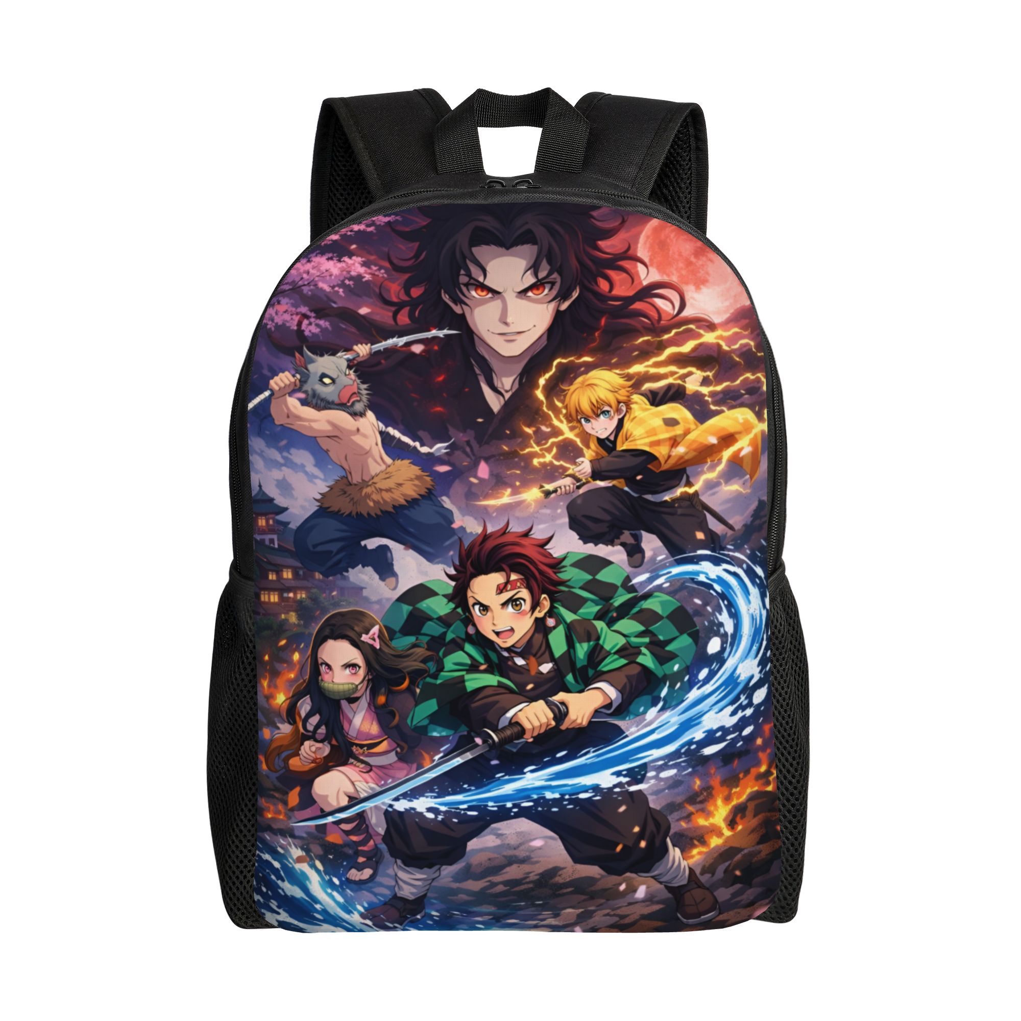 Laptop Accessories Bag For Men - Zaino da viaggio D-Demons Slayers per