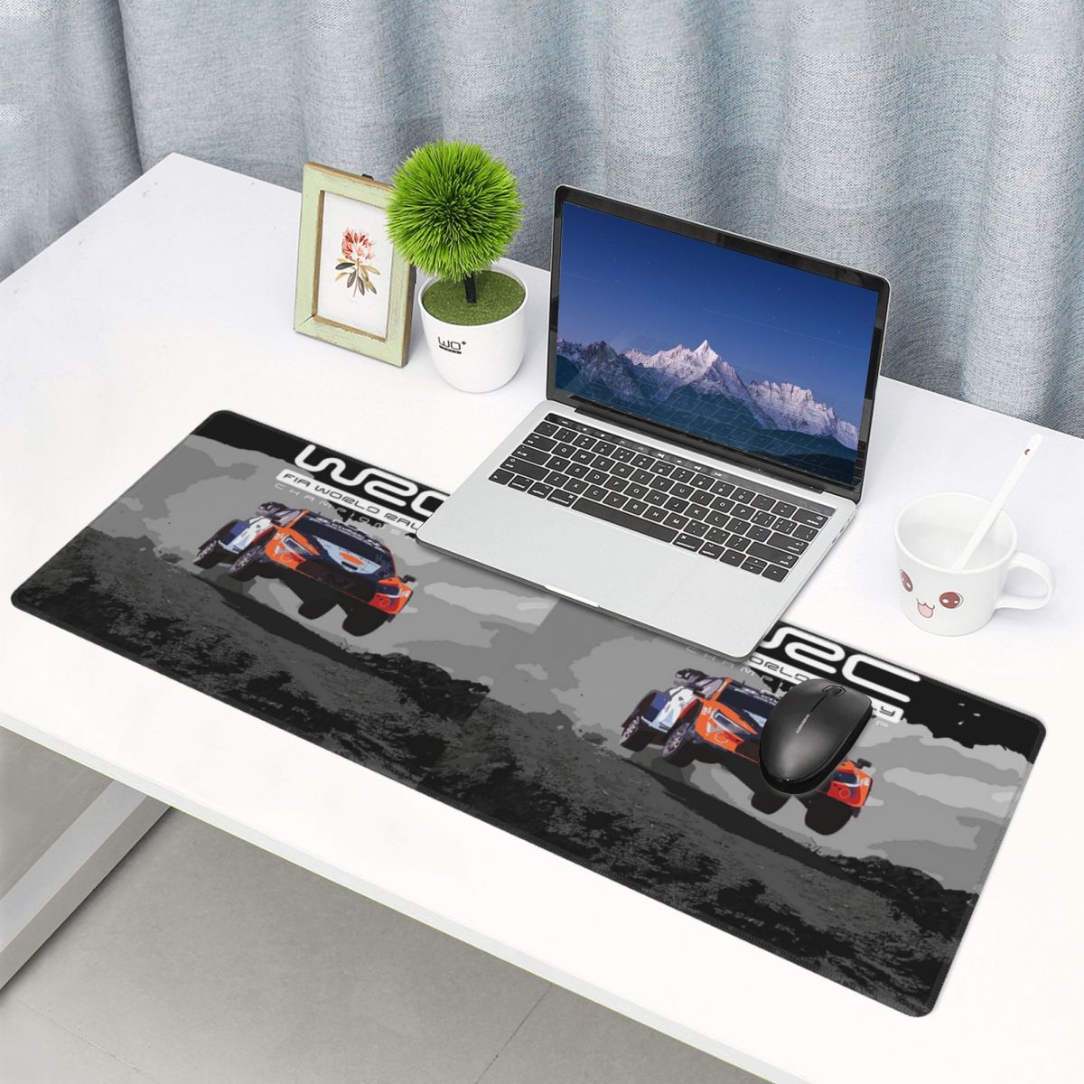 Laptop Accessories World - Tappetino per Mouse Grande World Rally