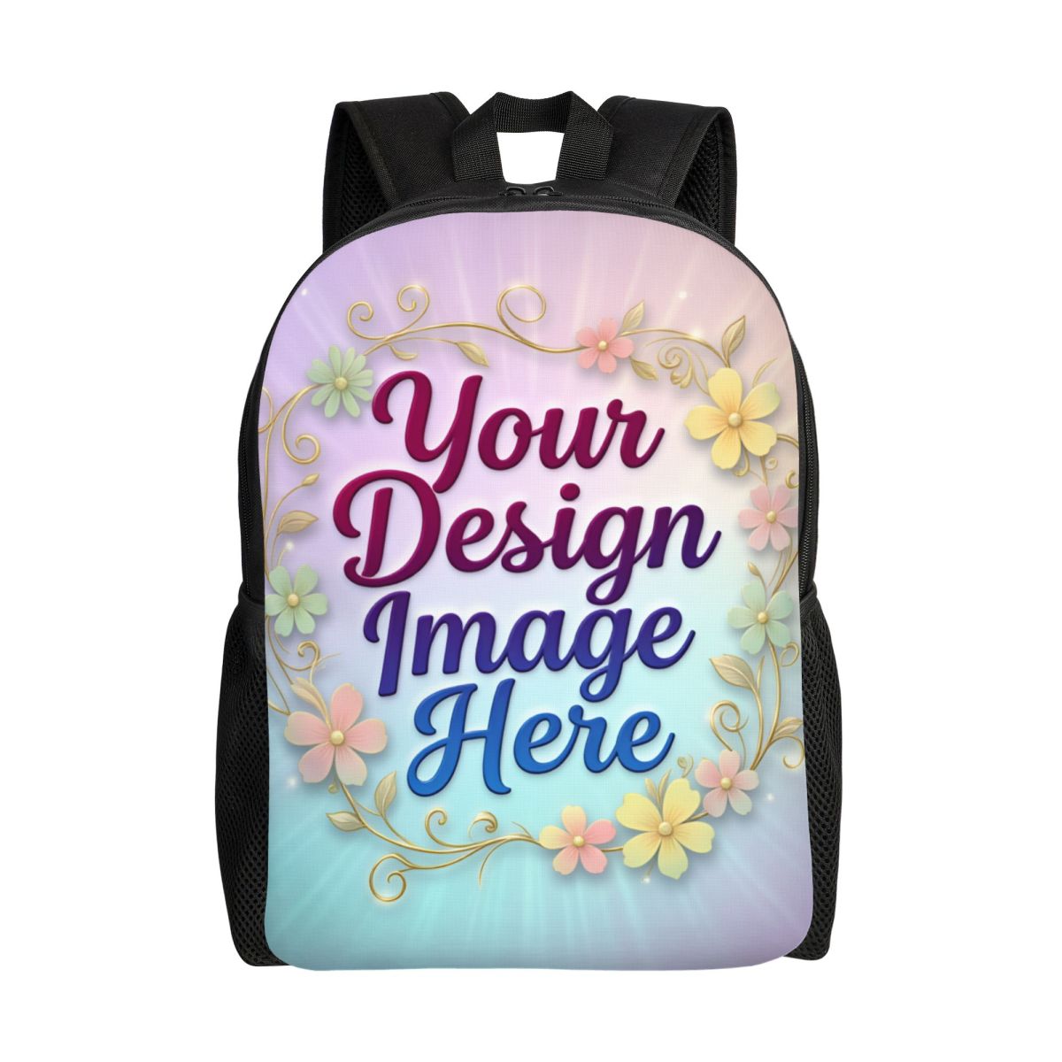 Laptop Accessories Bag For Men - Zaino per laptop personalizzato con foto,