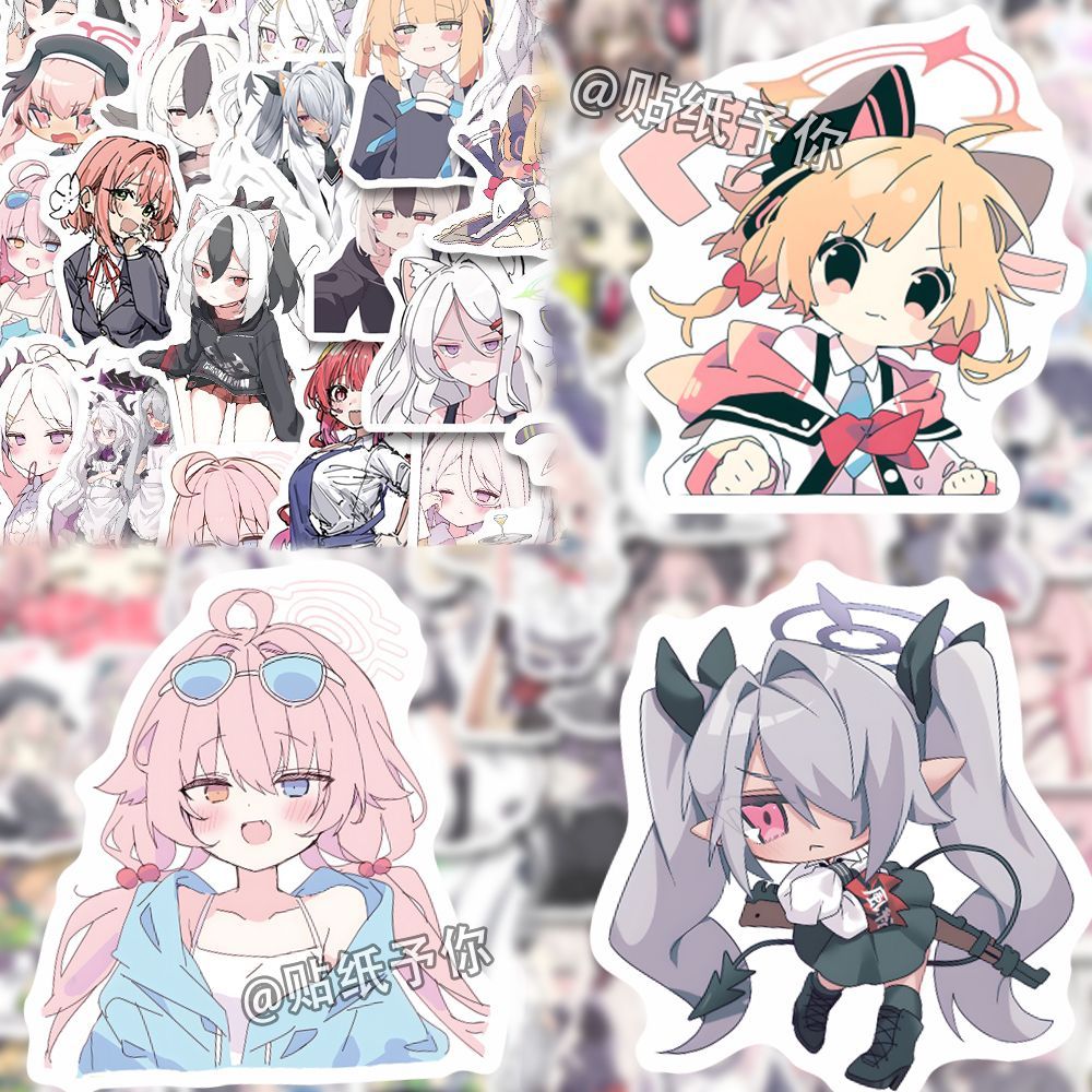 Laptop Accessories For Girls - 110 pz Anime blu archivio Sorasaki