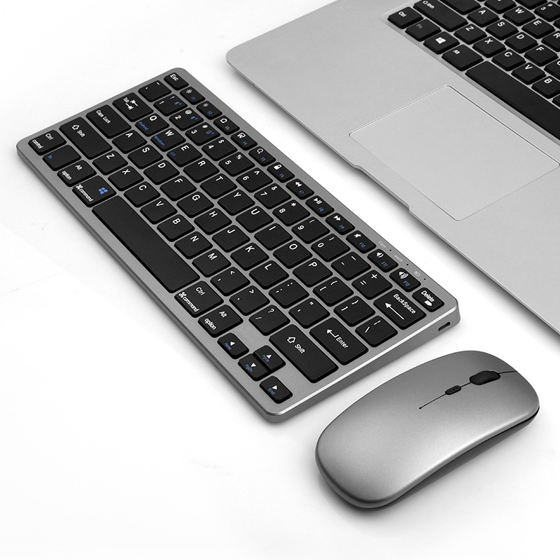 Laptop Accessories Combo Set - Set tastiera e mouse wireless 2.4G,