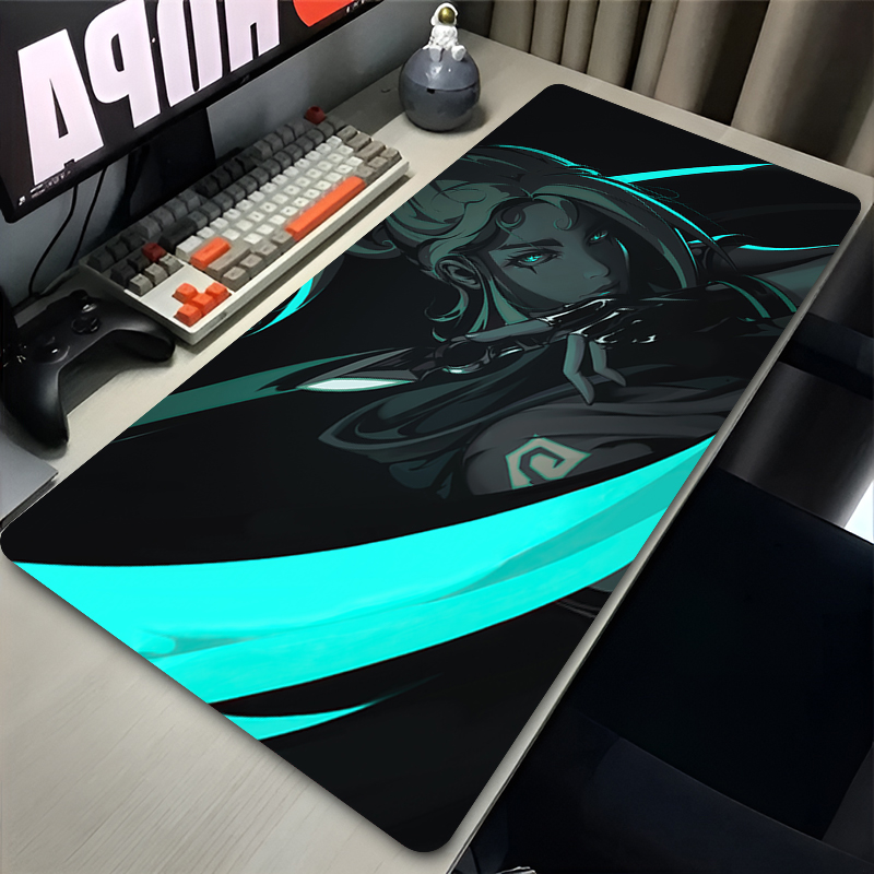 Laptop Accessories Table - Tappetino per Mouse XXL Valorant Jett,