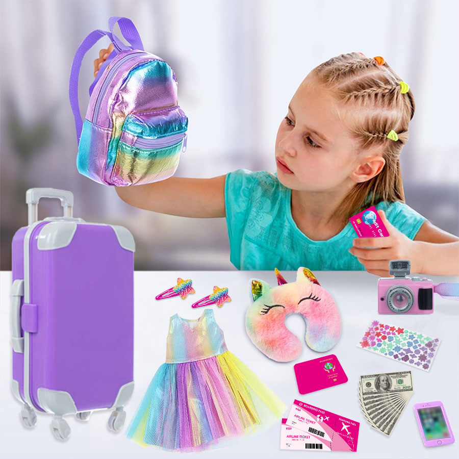 Set da Viaggio per Bambole da  - Laptop Accessories For Girls recensione e prezzo