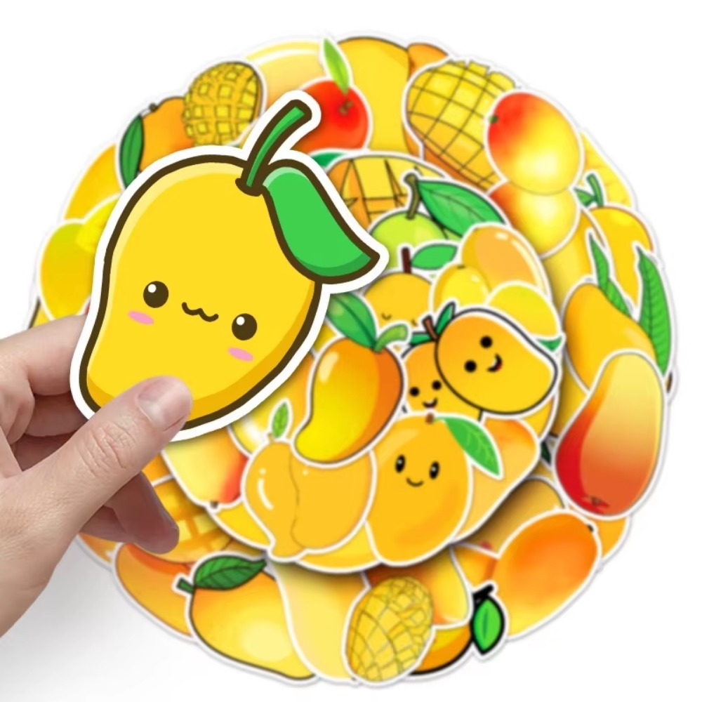 50 pezzi Kawaii frutta gialla  - Yellow Laptop Accessories recensione e prezzo