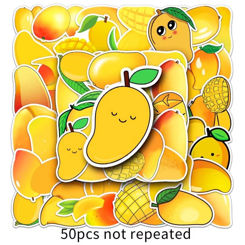 50 pezzi Kawaii frutta gialla  - Yellow Laptop Accessories recensione e prezzo