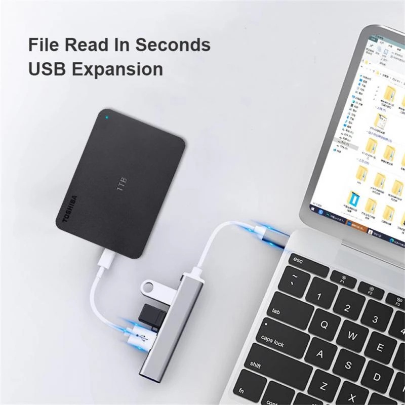 Hub Extender 4-in-1 Tipo-C, Hu - Laptop Accessories Gadgets recensione e prezzo