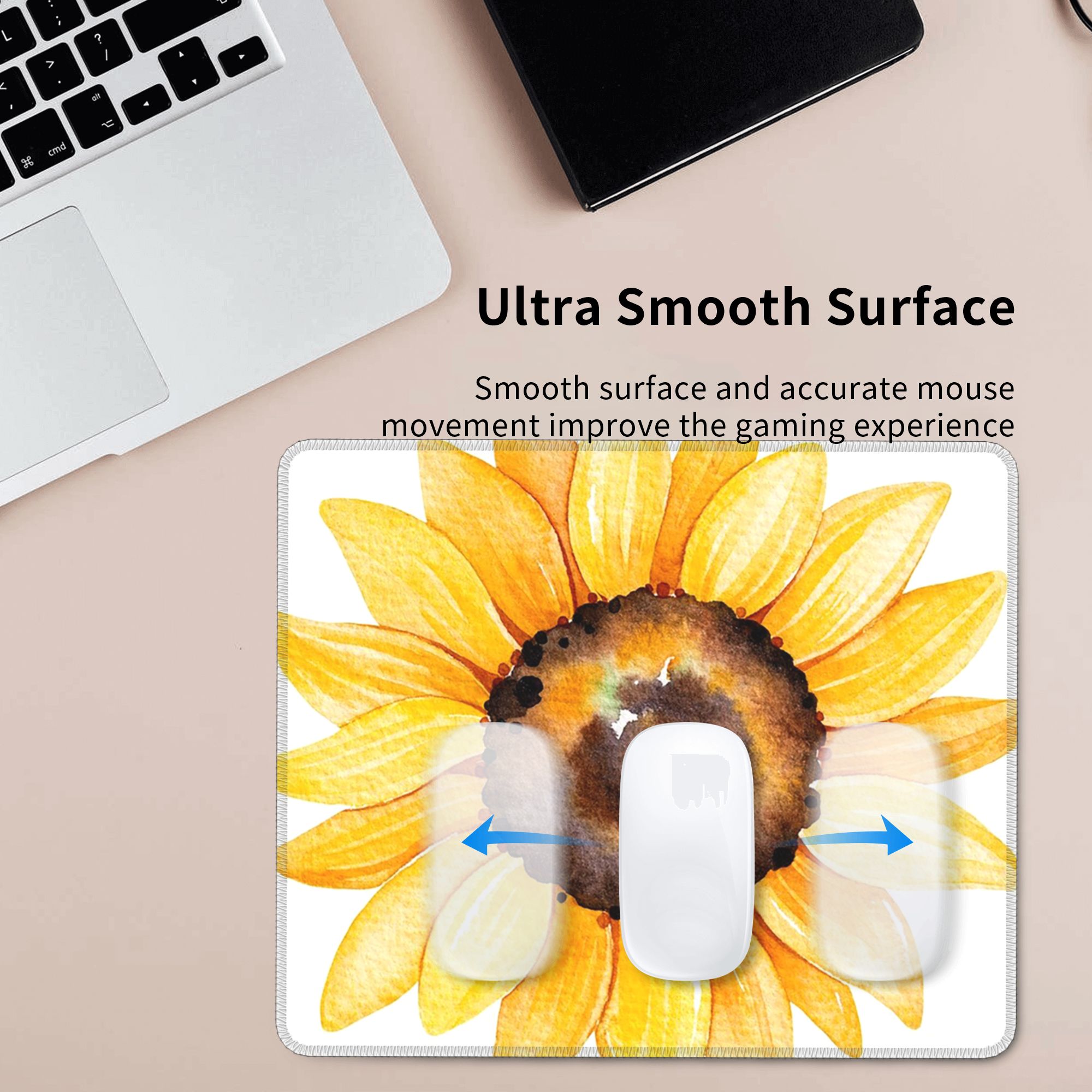 Tappetino per mouse floreale g - Yellow Laptop Accessories recensione e prezzo