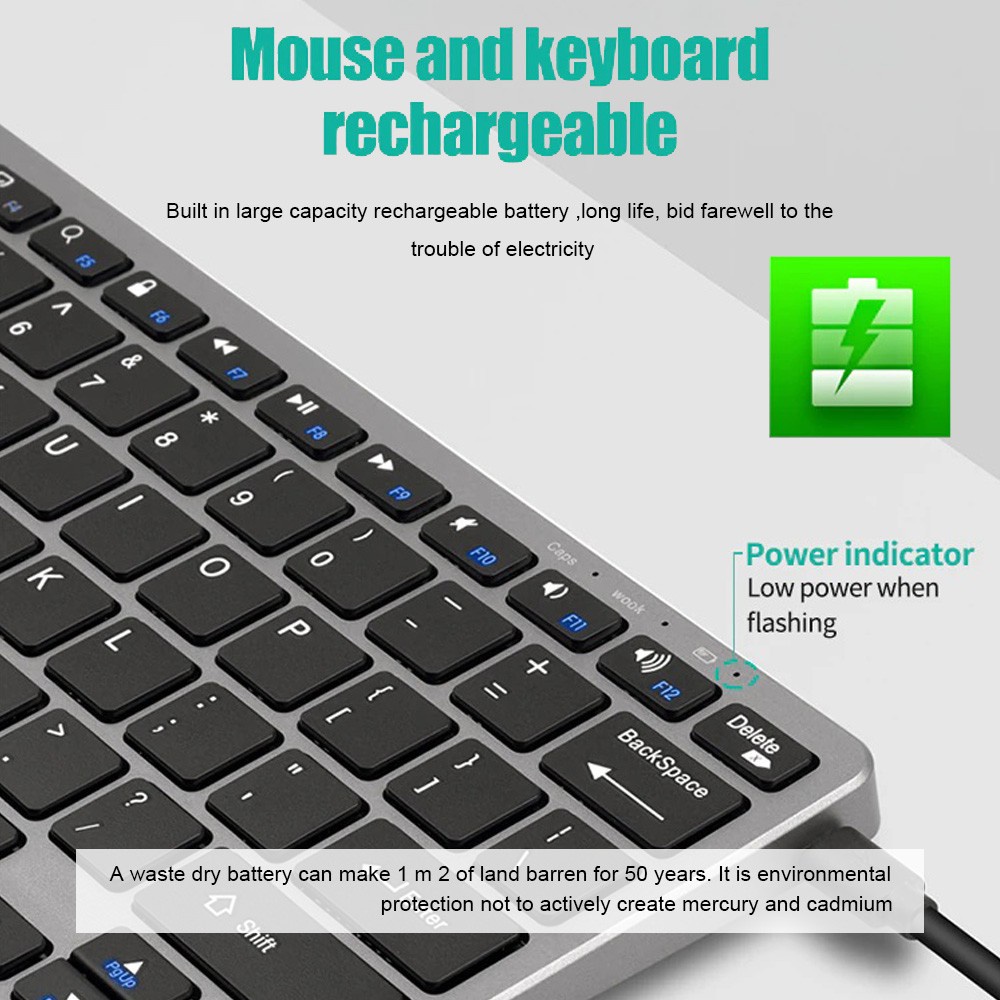 Set tastiera e mouse wireless  - Laptop Accessories Combo Set recensione e prezzo