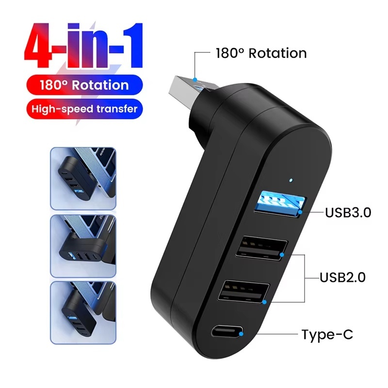 Hub USB 3.0 Mini Splitter Box  - Laptop Accessories Gadgets recensione e prezzo